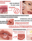 6 Colors Lip Oil Set,Big Brush Head Lip Glow Oil,Moisturizing Shiny Lip Plumping Lip Gloss Oil,Non-sticky Long Lasting Hydrating Tinted Lip Oil for Women