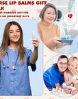 50 Sets Nurse Lip Balm Gifts