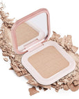 MEICOLY Contour Palette,Shimmer Highly Pigmented Face Powder,Silky Smooth Soft Grey