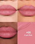 2-IN-1 Lip Liner and Lip Stain, High Pigmented Long Lasting Velvet Lip Tint, Well-Defined Lipliner, Weightless Waterproof Not Animal Tested, Matte Finish Makeup