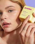 BYOMA Melting Balm Facial Cleanser - Buttery Soft Cleansing Balm for Skin Barrier Repair - Tri-Ceramide Face Wash for Sensitive Skin & All Skin Types - Deeply Hydrated Skin, No Oily Residue - 2.12 oz