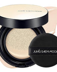 JUNG SAEM MOOL Essential Skin Nuder Cushion 13N Fair 0.49 Fl Oz, No Refill, Natural Radiant Finish Cushion Foundation with Buildable Coverage, Lightweight Texture, Korean Foundation Makeup