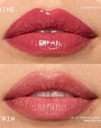 NYX PROFESSIONAL MAKEUP Lip IV Hydrating Glossy Lip Stain with 12HR Hydration - Bubblegum Burst (Pink)