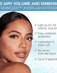 Ardell Seamless Light-as-Air Underlash Extensions Refill Kit - DIY Lash Clusters, Eyelash Extension, Customizable & Lightweight, Natural Look Lashes, 1-Pack