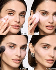 L'Oreal Paris Infallible Blur-fection Longwear Loose Setting Powder, Blurring Face Powder With Up to 24HRs of Wear, Brightening Light Pink, 1 Kit