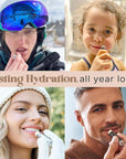 USDA Organic Lip Balm - USA Made with Natural Ingredients, 4 Pack Unflavored Chapstick for Dry Lips, Birthday Gifts for Her & Him, Lip Balm Hydrating Beauty Gifts, Lip Moisturizer, Mens Gift Ideas