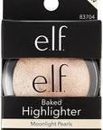 e.l.f. Baked Highlighter, Sheer Shimmering Color, Moonlight Pearls, 0.16 Ounce