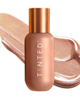 Live Tinted Hueglow Liquid Highlighter Drops - Lightweight Serum-Infused Highlighter, Non-Greasy Formula for Natural Radiance and Advanced Hydration, Dawn, 1.7fl oz / 50mL