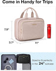 Bagsmart travel toiletry bag hanging