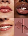 NYX PROFESSIONAL MAKEUP Butter Gloss, Non-Sticky Lip Gloss - Praline (Deep Nude)