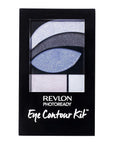 REVLON PhotoReady Eye Contour Kit, Eyeshadow Palette with 5 Wet/Dry Shades & Double-Ended Brush Applicator, Avant Garde (525), 0.1oz