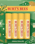 Burt's Bees Christmas Gifts, 4 Lip Balm