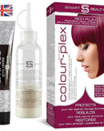 Smart Beauty Plum Hair Dye Permanent with Plex Anti-breakage Technology, Cream Form, Vegan, PPD Free, For Light to Mid-dark Brown Hair