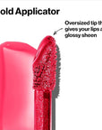 Revlon Super Lustrous Lip Gloss, Non-Sticky, Hydrating, High Shine Finish, Rosy Future, 0.13 oz