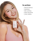 Frilliance Hydrating Cream Blush, Think Pink Glow Tint, Cruelty Free Hypoallergenic for Teens of All Skin Types, 30 ml / 1 fl oz