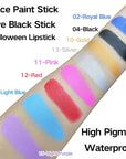 MEICOLY 3Pcs Pink Face Body Paint Stick for Halloween SFX Cosplay Makeup,Pink Accessories for Spirit Week,Eye Black Stick,Sweat Proof Waterproof Eye Black Baseball Softball Football Lacrosse