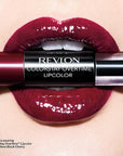 Revlon Liquid Lipstick with Clear Lip Gloss, ColorStay Overtime Lipcolor, Dual Ended with Vitamin E, 480 Unending Red, 0.07 Fl Oz