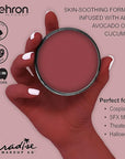 Mehron Makeup Paradise Makeup AQ Pro Size | Stage & Screen Performance, Face & Body Painting, Beauty, Cosplay, and Halloween | Water Activated Face Paint, Body Paint 1.4 oz (40 g) - Porto