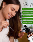 Rosemary Mint Hair Oil 60 ml| Hair Growth Oil with Biotin for Thicker, Stronger Hairs | Scalp Treatment & Rosemary Hair Growth 0il