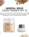 Physicians Formula Mineral Wear Talc-Free Loose Powder Medium Clinicially Tested