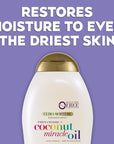 OGX Extra Creamy + Coconut Miracle Oil Ultra Moisture Body Wash, 19.5 Fl Oz (Pack of 2)