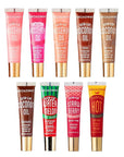 Ruby Kisses Broadway Vita-Lip Tinted Lip Gloss (9 Pack) Ultra-Hydrating, Nourishing, Soothing Formula with Vitamins, High-Shine Non-Sticky Lip Balm with Rosehip+Coconut Oil, Pink, Red & Brown Shades