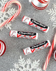 ChapStick Lip Balm, Candy Cane, 6-Count – Fresh & Minty Lip Moisturizer, Stocking Stuffer, 0.15 Oz Ea