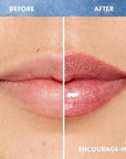 Covergirl Clean Fresh Yummy Plumper Lip Gloss, 860 Encourage-Mint, Shiny, Vegan Formula, Easy to Apply, Minty Flavor, 0.33oz