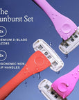 Billie Disposable Razors for Women - The Sunburst Set