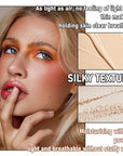 Full Coverage Liquid Foundation Makeup Set,Oil Control Concealer