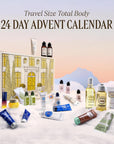 L'OCCITANE Advent Calendar, 24-Piece Luxury Beauty Countdown Holiday Gift Set Including Daily Skincare, Hair, Body & Fragrance, Travel Size Minis
