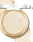 Baked Highlighter Powder Palette, Makeup Highlighter Powder Palette Sun Glow