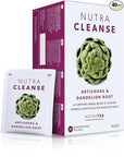 Nutra Tea NUTRACLEANSE - Detox Tea | Colon Cleanse Tea | Constipation Tea - Full Body Detox Cleanse – Includes Dandelion Root and Burdock Root - 40 Enveloped Tea Bags Herbal Tea - (2 Pack)