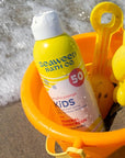 Seaweed Bath Co. Kid's Mineral SPF 50 Broad Spectrum Sunscreen Spray, 6 Ounce (Pack of 2), Papaya Scented, Water Resistant, Tear Free, Sensitive Formula, with Zinc Oxide, Rainbow Seaweed, Watermelon