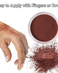 MEICOLY Brown Special Effects Powder,Ultrafine Loose Dirt Powder Halloween, 0.88Oz