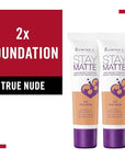 Rimmel, Stay Matte Foundation, True Nude 2 Count(Pack of 1)