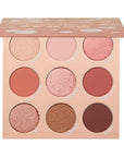 ColourPop By The Rosé Eyeshadow Palette - Pink & Red Neutral Palette with Metallic and Cream Matte Finishes - High-Pigment Eye Makeup with a Long-Wearing Formula (0.3 oz)