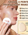 Airbrush Foundation Full Coverage for Smooth Nude Finish,Breathable Blendable Airbrush Makeup for Smooth Radiant Finish,Waterproof Foundation for Silky Mist Finish (03 Nude Color)