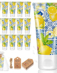 36 Sets Sunscreen for Baby Shower Party Favors SPF 30 Baby Shower Mini Sunscreen Lotion 1 oz Resistant Travel Sunscreen Bulk Thank You Gifts for Guest Party Supplies(Lemon)