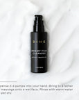 DIME Beauty Creamy Foam Cleanser, Foaming Face Wash, Daily Salicylic Acid Facial Cleanser for Oily Skin, 4 oz / 120 m