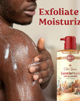 Old Spice GentleMan's Exfoliating & Moisturizing Body Wash for Men, 24/7 Shower Fresh with Long Lasting Scent, Renewing Vitamin B3 Blend, Brown Sugar + Cocoa Butter Scent, 26 oz