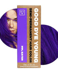 Good Dye Young Semi-Permanent Hair Color, Vegan and Cruelty-Free Purple Hair Dye, Last up to 24 Washes, Non-Damaging Conditioning Hair Color (5FL OZ, PPL Eater)