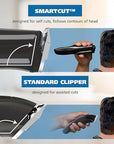 Wahl Clipper Self-Haircut Pro Lithium Ion Cordless Hair Clippers, Easy to Use Self Haircutting Kit Designed for DIY Haircuts – Model 3026122