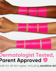 Blue Squid PRO Pink Face Paint Stick - Waterproof Body Paint For Adults & Kids Eye Black Baseball, Eyeblack Softball - Vegan Hypoallergenic Twist-Up Non-Toxic Makeup Stick - Cosplay, Sports & SFX