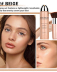 NVLEPTAP Airbrush Foundation Makeup Spray Silky Lightweight Full