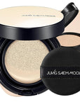 JUNG SAEM MOOL Essential Skin Nuder Cushion 01 Fair 0.98 Fl Oz, Refill Included, SPF 50 Broad Spectrum, Natural Radiant Finish, Lightweight Hydrating Coverage, Korean Cushion Foundation Makeup