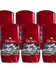 Old Spice Aluminum Free Deodorant for Men, 24/7 Odor Protection, 24/7 Freshness & Lasting Scent, Goes on Clear, Sharkhammer Scent, 2.6 oz (Pack of 6)