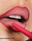 Revlon Colorstay Lip Liner Makeup with Built-In Sharpener, Longwear Rich Colors, Smooth Application, 713 Ruby, 0.01 oz