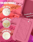 NYX PROFESSIONAL MAKEUP Buttermelt Powder Blush, Fade and The Butta