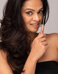 Vegan Moisturizing, Long Lasting Lip Gloss - Satin & Glitter - Allergen Free for Sensitive Skin - Neutral Brown by Dr. Liia